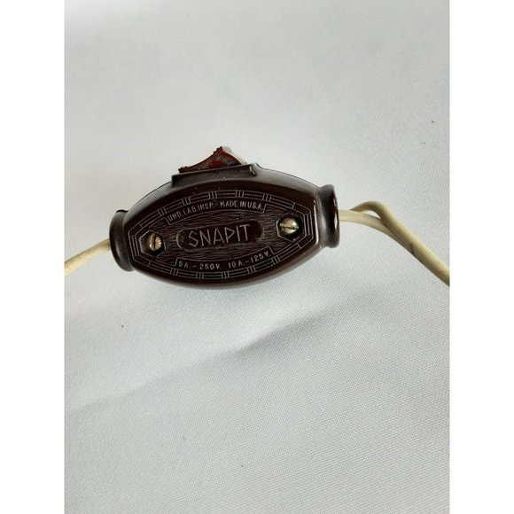 RARE Vtg Roman Gladiator Chariot Lamp Brown Patina Cast Iron Red Shade chip - Picture 10 of 12